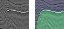 Sample image and mask